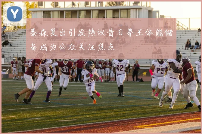 泰森复出引发热议昔日拳王体能储备成为公众关注焦点